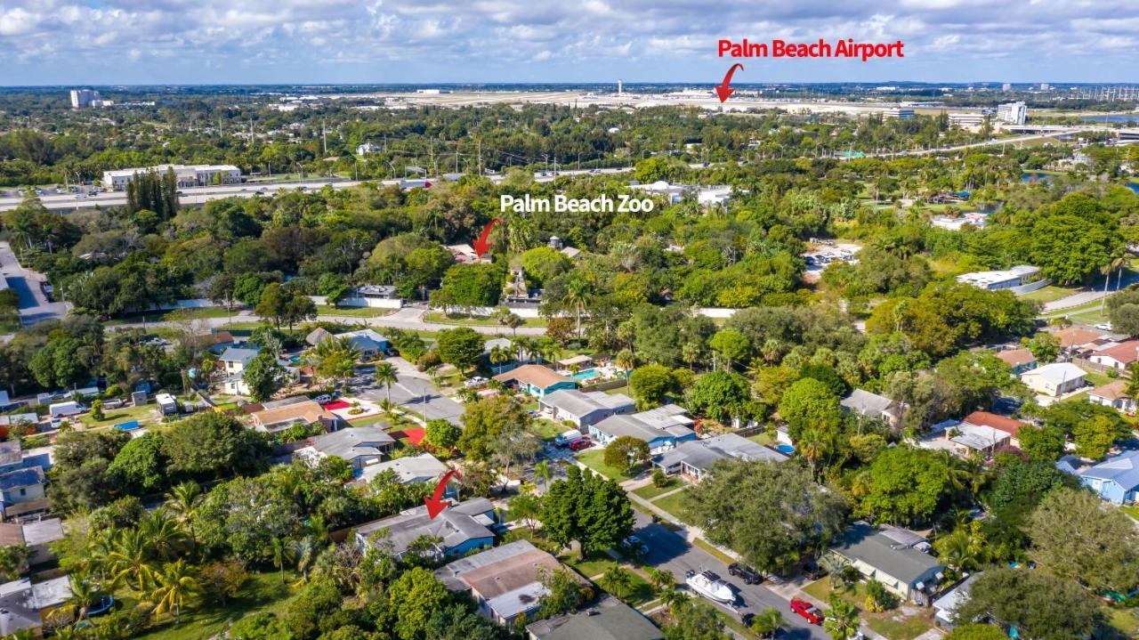 West Palm Beach Elegant 5Br With Hot Tub And Fire Pit Near Beach Вест-Палм-Біч Екстер'єр фото